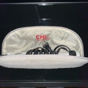 Pearl White CHI Hair Straightener